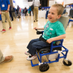 Cheap, lightweight powered wheelchairs for young