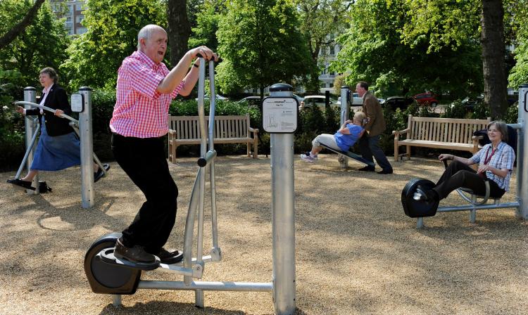 Park Fitness for seniors in Nysa. A group of senior citizens from Nysa strives for creation of special fitness area in the city park for their peers.