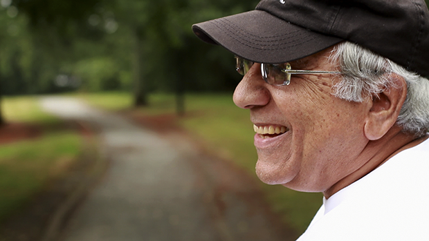 Michael Gendy of King, NC continues to exercise after participating in a Wake Forest School of Medicine study that found aerobic activity may lower a risk factor for developing Alzheimers. Cagney Gentr Photo, Wake Forest Baptist Medical Center via AP