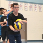 You have to keep trying: Teen with cerebral palsy on school volleyball tea...