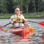 Kayak paddle solution