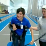 Robotic walker may help young people be more social and physically fit